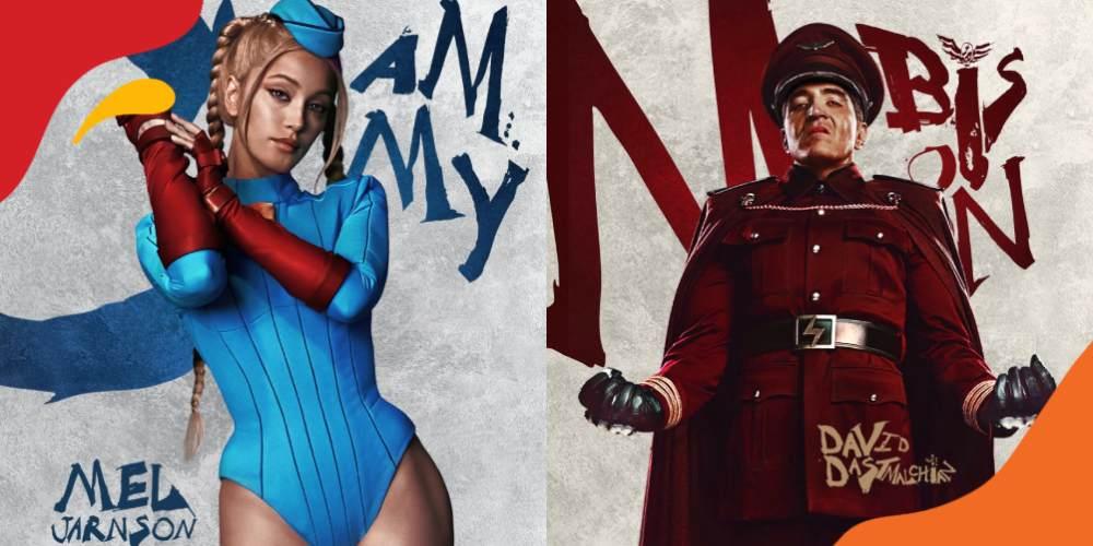 Mel Jarnson dan David Dastmalchian di Street Fighter 2026